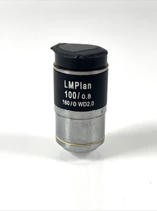 LMPlan 100/0.8 160/0 WD2.0 Microscope Lens Achromatic Metallurgical Microscope - Picture 1 of 6