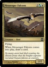 1x Messenger Falcons - Foil MTG Alara Reborn NM Magic Foil