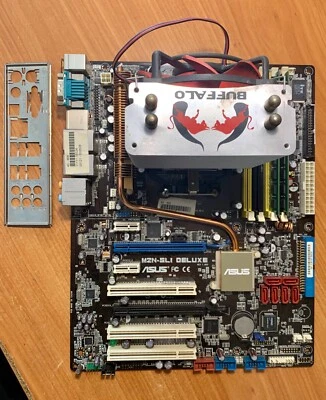 COMBO PLACA BASE ASUS M2N-SLI DELUXE + AMD ATHLON 62 X2 4800+ 4GB PLS READ!! - Imagen 1 de 4