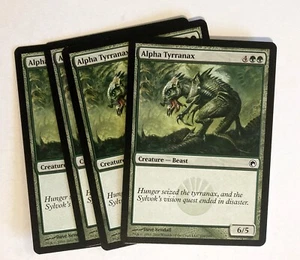 Alpha Tyrranax (4) Scars of Mirrodin NM MTG Magic the Gathering - Picture 1 of 1