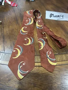 CORBATA VINTAGE AÑOS 40 CORBATA MODERNISTA COLORIDA ENVÍO GRATIS NIÑOS TALLA - Imagen 1 de 4