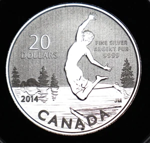 CANADA: 20 dollari 2014: CANADA-ESTATE, ARGENTO 9999, pz, COA, Si1 - Foto 1 di 3