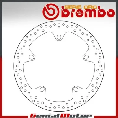 Disco de freno fijo Brembo Serie Oro delantero para BMW K 1200 R 1200 2005 > 2008 Foto 1 de 2
