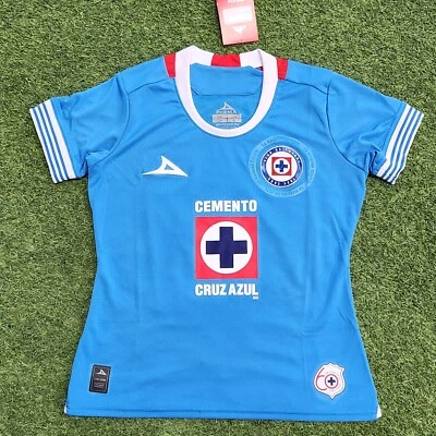 Camiseta de fútbol para mujer Pirma Cruz Azul Home 24-25 azul-blanco-rojo Foto 1 de 4