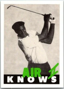 1990 Air Jordan Michael Jordan Air Knows II Golf - Promo Card  V51071 - Picture 1 of 2