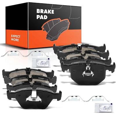 Ceramic Brake Pads for BMW E46 330Ci 2001-2006 330xi M3 X3 Z4 Front & Rear Side - Image 1 of 4