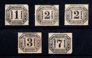 Alemania del Norte-Servicio nº 6/9. Año 1870. Ref 76 - Imagen 1 de 1