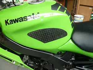 KAWASAKI ZX7R 1990-1995 Traction tank pads GRIPPER STOMP GRIPS EASY RG1 - Picture 1 of 12