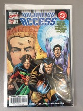 MARVEL / DC Unlimited Access #2 1998 X-Men Legion Super-Heroes NM-/VF+ SOC up11b