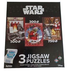 Star Wars - Fine Art Collection - Yoda - 3 Jigsaw Puzzle New Buffalo Games 
