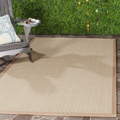 Safavieh Natural Fiber Wool / Jute Ivory / Natural Area Rug 5' x 8' - Изображение 1 из 3