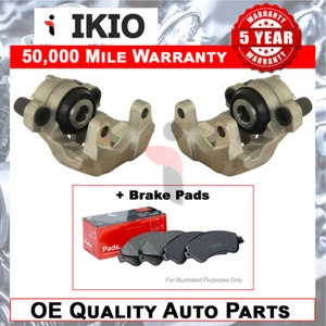 Fits Mercedes E-Class S-Class CLS Brake Calipers + Pads Rear Ikio - Picture 1 of 1