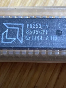 ONE 8253-5 Programmable Interval Timer; Intel or AMD or NEC, 24 PDIP - Picture 1 of 3
