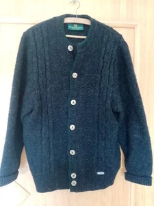 Schöne Herren Trachtenjacke von GIESSWEIN mit Zopfmuster Gr. 52 Grau - Bild 1 von 1