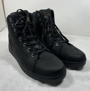 HARLEY-DAVIDSON FOOTWEAR Men's Watkins Leather Motorcycle Riding Sneakers D93517 - Picture 1 of 7