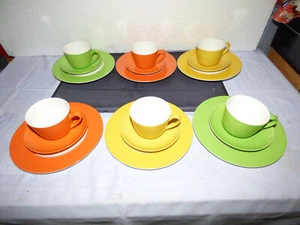 Villeroy & Boch Wonderful World Kaffeeservice 18tlg. YELLOW,ORANGE,GREEN, 23505 - Bild 1 von 16
