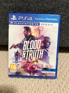 Blood & Truth PlayStation 4 PS4Blood & Truth PlayStation 4 PS4 VR VR - CIB - Picture 1 of 4