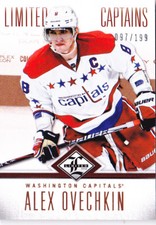 12-13 Limited Alex Ovechkin /199 CAPTAINS Washington Capitals 2012