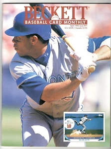 Beckett Baseball Guida Prezzi Rivista Numero #97 Apr. 1993 | Copertina Roberto Alomar - Foto 1 di 2