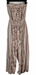 Tuta scorrevole senza spalline stampa floreale paisley tasche American Eagle taglia XS/TP - Foto 1 di 11