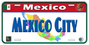 Mexico - Mexico City Personalized Novelty Car Tag License Plate - Picture 1 of 3