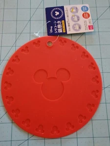 Marca Disney: Soporte para ollas de silicona redondo rojo Mickey Mouse, nuevo con envío gratuito - Imagen 1 de 10