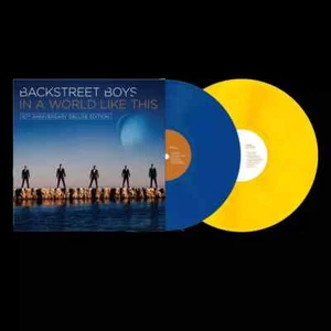 Backstreet Boys - In a World Like This. Deluxe Blue Yellow Vinyl 2x12" Album* - Picture 1 of 6