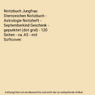 Notizbuch Jungfrau: Sternzeichen Notizbuch - Astrologie Notizheft - Septemberkin