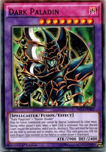 MIL1-EN041 Dark Paladin Common 1st Edition Ink Misprint NM Yugioh Card - Picture 1 of 2