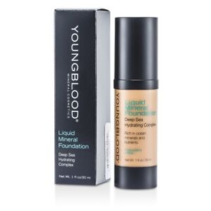 Youngblood Liquid Mineral Foundation - Golden Tan 30ml Womens Make Up