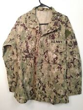 US Navy Seabees Digital Uniform Coat Top / Small Long / 8405-01-574-0291