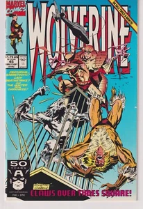 Wolverine vol 2 # 45 Claws Over Times Square - Marvel Comics - Imagen 1 de 2