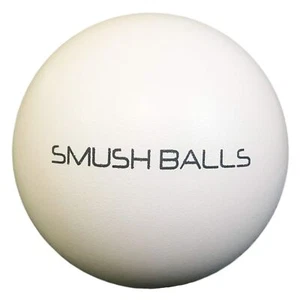 SMUSH BALLS Smushballs The Ultimate Anywhere Batting Practice Baseball (White...