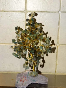 Handgefertigter Lebensbaum Ornament / Schreibtischdeko / Geschenk / Wohndeko - Bild 1 von 1