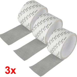3x Screen Repair Tape Window Door Waterproof Patch Anti-Insect Mosquito Net Mesh - Picture 1 of 8