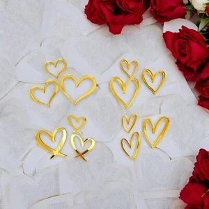 Acryl Herz Valentinstag Cupcake Tortenanhänger Topper Tortendekoration - Bild 1 von 5