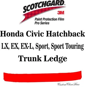 3M Scotchgard Paint Protection Film Pro Series 2022 2023 Honda Civic Hatchback - Picture 1 of 3