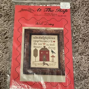 at the hop counted cross stitch pattern well doing - Picture 1 of 1