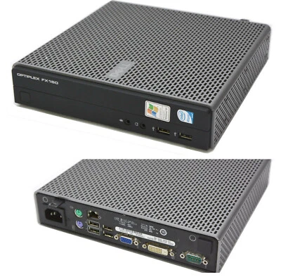 Dell Optiplex FX160 Mini Computer 80GB SATA HDD + 2GB SSD with 2GB DDR2 RAM O32 - Image 1 of 4