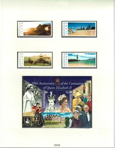 Norfolk Island 2002 - 2005 Collection, 779 - 787, 789 - 793, 796, 853 - 858 MNH - Picture 1 of 3