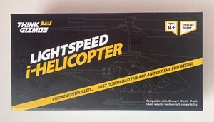 Think Gizmos Lightspeed I-Helicopter Controlled By Phone - Picture 1 of 8