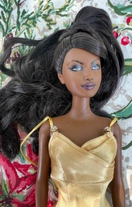 Barbie Hooray pour poupée afro-américaine Hollywood ARTISTE PERSONNALISÉ MAQUILLAGE CHÊNE ! - Photo 1/3