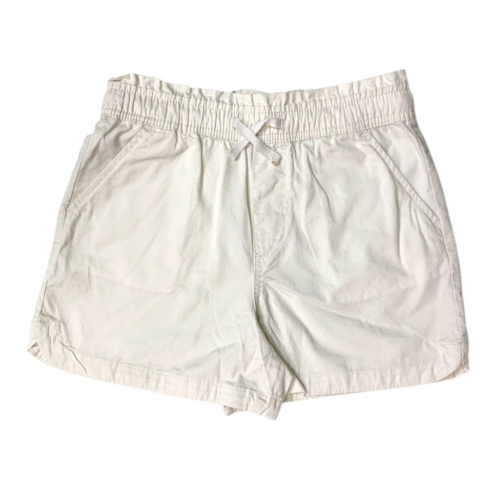 Gap Kids Menina Pull-On Algodão Curto, Cordão Bolsa de Papel Cintura, Bainha de Golfinho - Imagem 1 de 1