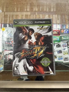 Street Fighter IV (Xbox 360, 2008) Factory Sealed - Picture 1 of 4