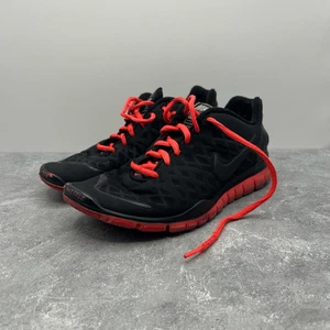 Nike Free TR Womens Black Athletic Running Sneakers Size 7.5 Low Top 429785-008 - Picture 1 of 12
