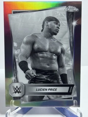 Lucien Price 2025 Topps Chrome WWE "Sepia Refractor" #161 - Image 1 of 2