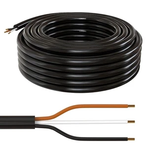 5m FLRYY Fahrzeugleitung 3x0,75mm² rund Kabel KFZ Anhängerkabel Niedervolt - Picture 1 of 5