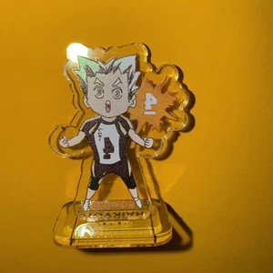 Figurina Kotaro Bokuto piccola Haikyu Haikyuu supporto trasparente Standee - Foto 1 di 4