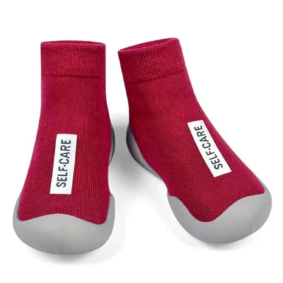 Детские носки противоскользящие обувь для первых прогулок ребенка ясельного возраста ботинок для младенцев - Изображение 1 из 4