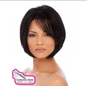 SONYA WIG- RARE Freetress Equal Synthetic Lace Front Short Bob Hair Wig - SONYA - Picture 1 of 5
